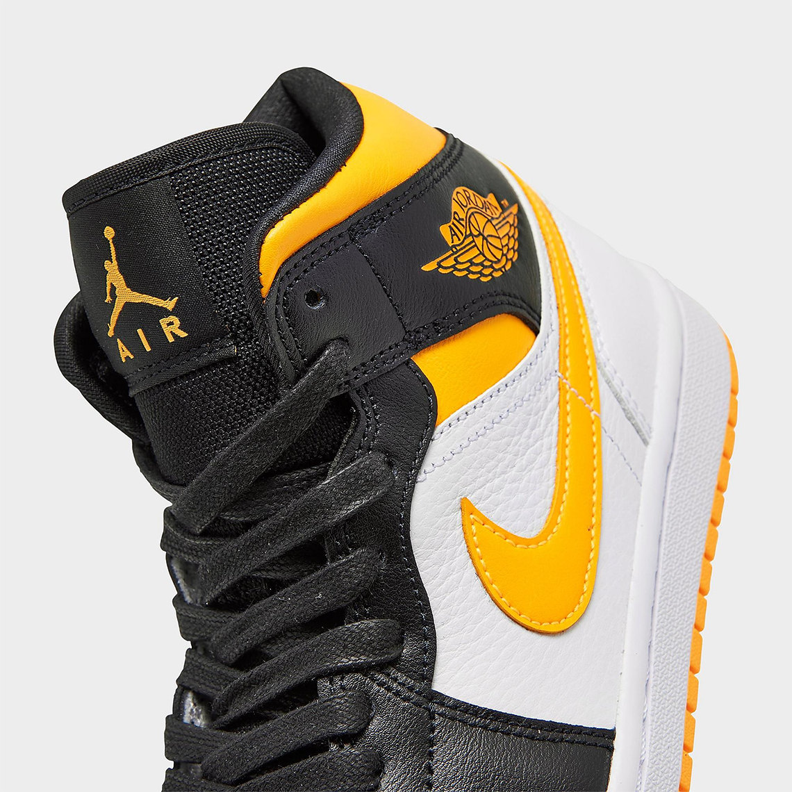 air jordan 1 mid varsity yellow