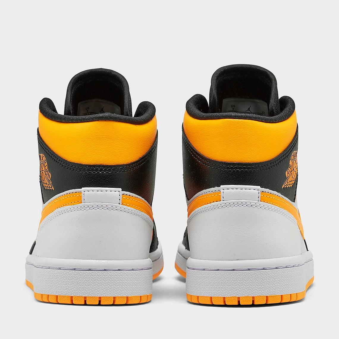 Air Jordan 1 Mid Laser Orange Black CV5276-107 | SneakerNews.com