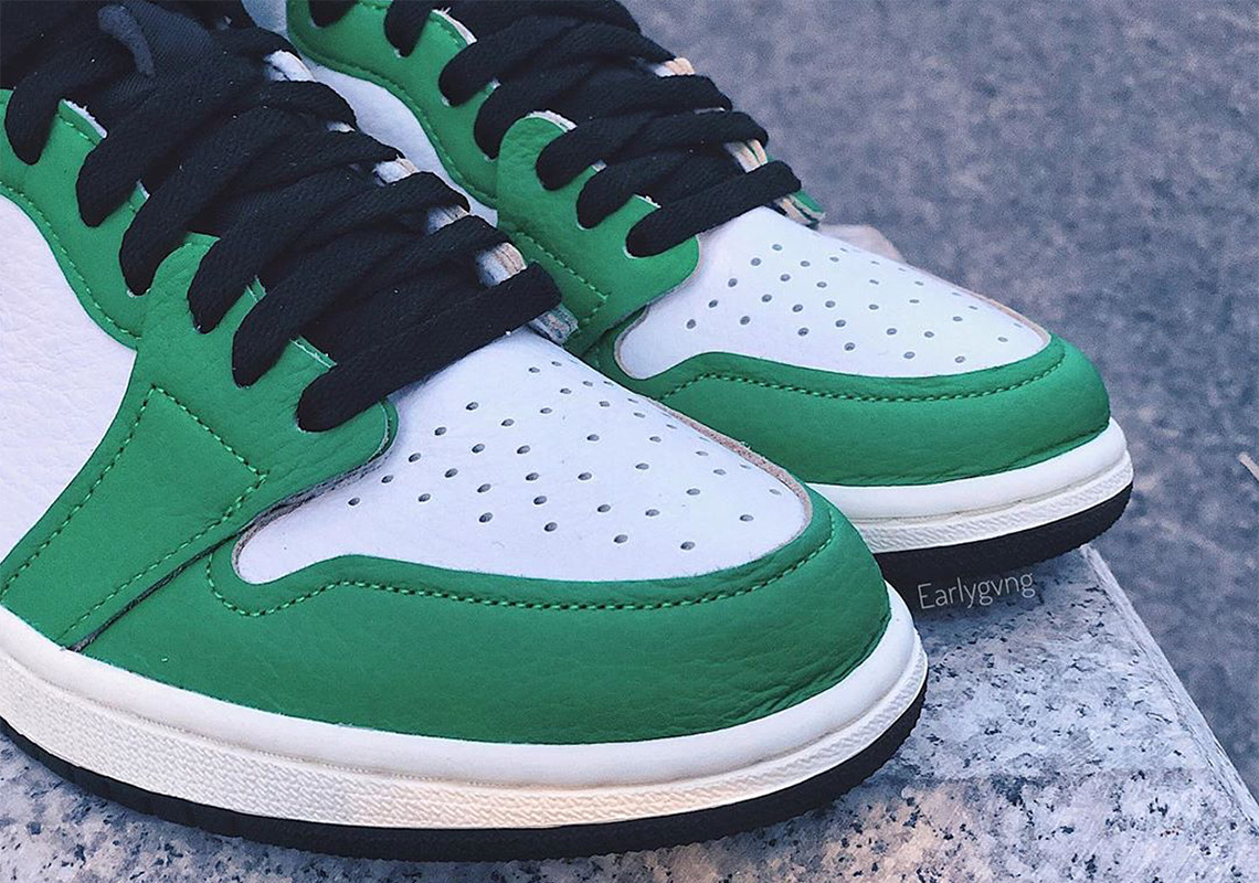 jordan 1 patent lucky green release date