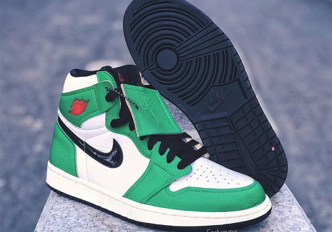 Air Jordan 1 WMNS Lucky Green Release Date | SneakerNews.com