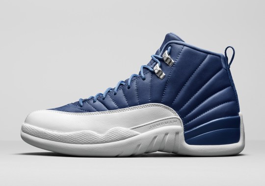 Upcoming Air Jordan 12 Retro Featured Dyed Indigo Leather Uppers