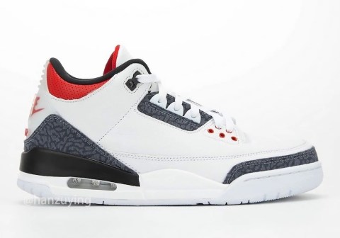 Air Jordan 3 Fire Red Denim CZ6431-100 2020 | SneakerNews.com