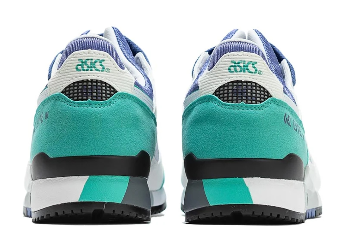 asics gel lyte 3 white teal