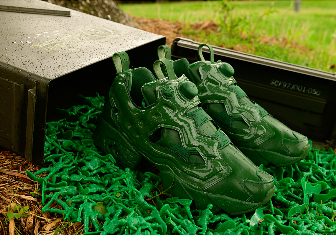 BAIT And Toy Story Reveal Limited Edition Reebok Instapump Fury "Army Men"