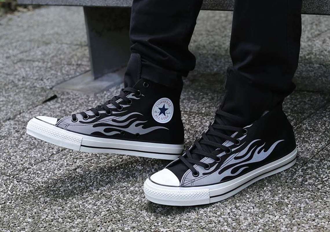 Converse Chuck Taylor "Flames" Pack Lights Up With Reflective Uppers