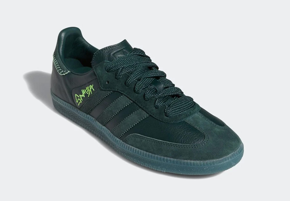 green adidas samba