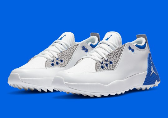 The Jordan ADG 2 Golf Shoe Appears In “True Blue”