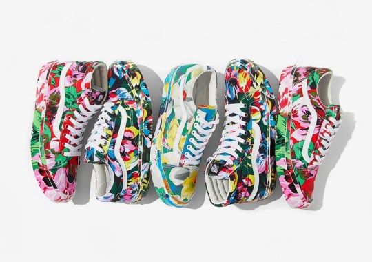 Kenzo And Vans Vault Team Up For An All-Over Floral Collaboration