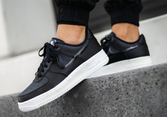 Nike Air Force 1 Low “Black Iridescent” Is Arriving Soon
