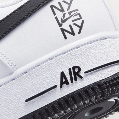 Nike Air Force 1 Low NY vs NY White Black 2020 | SneakerNews.com