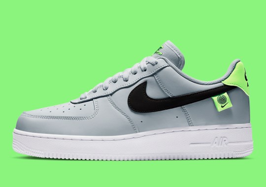 Nike Continues To Extend The Air Force 1 Worldwide Assortment With Grey And Neon