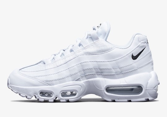 The Nike Air Max 95 Emerges In A Clean White And Black