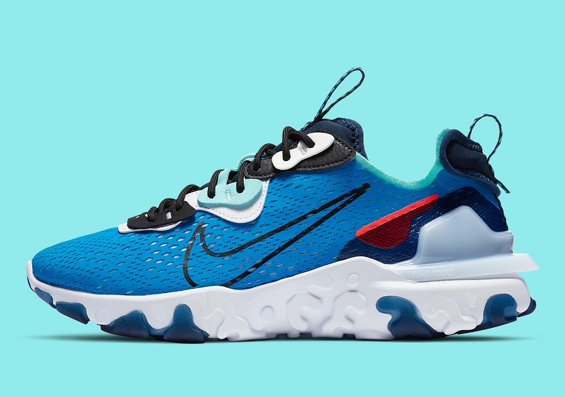 The Nike React Vision Returns To Sporty 