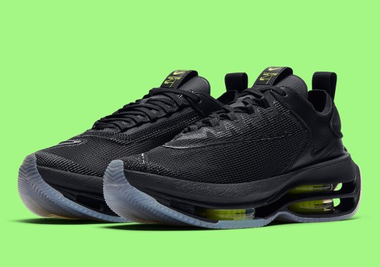 The Nike Zoom Double Stacked To Debut In Black And Volt