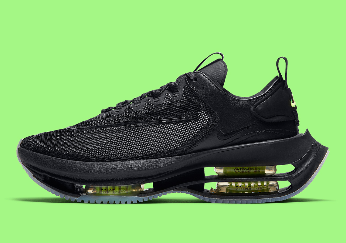 Nike Zoom Double Stacked Black Volt CI0804-001 | SneakerNews.com
