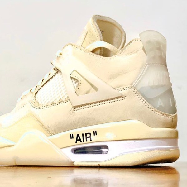 Off-White Air Jordan 4 Sail CV9388-100 | SneakerNews.com