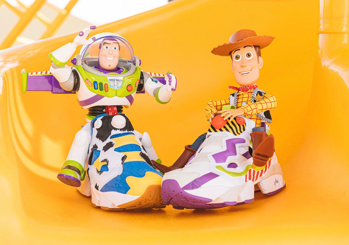 Embajada Cadena En general BAIT Toy Story Reebok Instapump Fury Buzz Woody Release Date |  SneakerNews.com