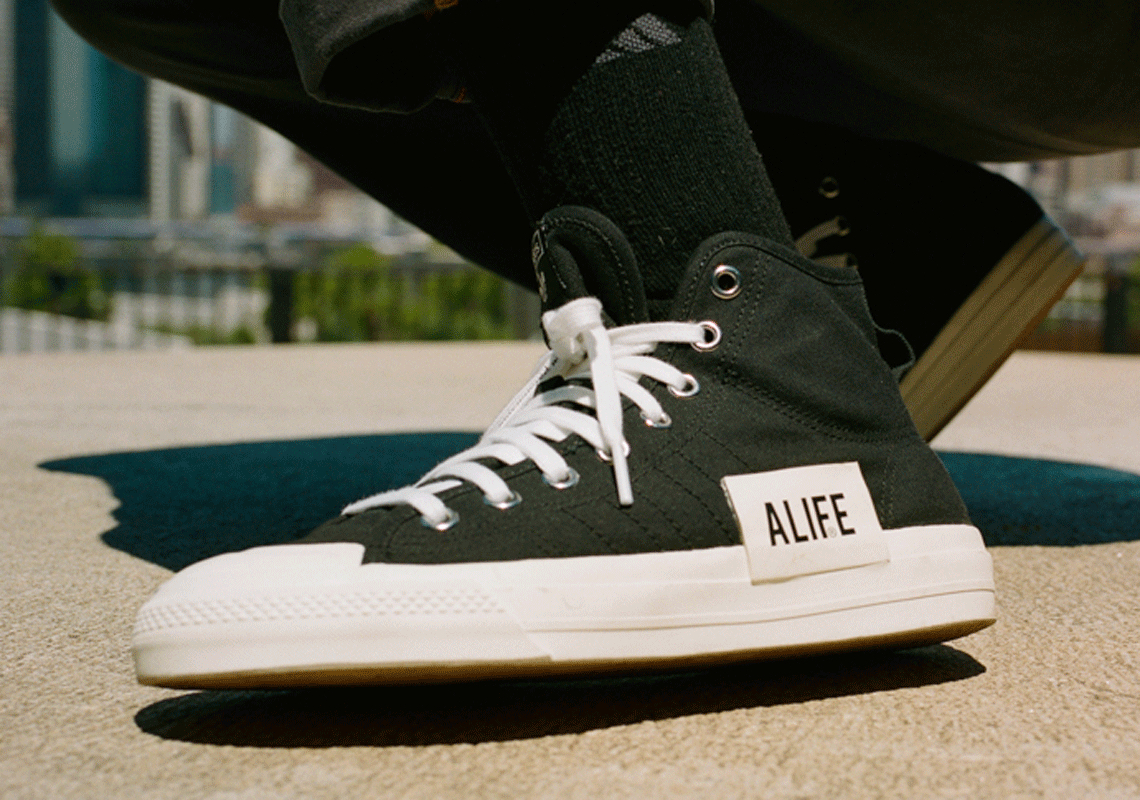 ALIFE adidas Nizza Hi Release Date | SneakerNews.com