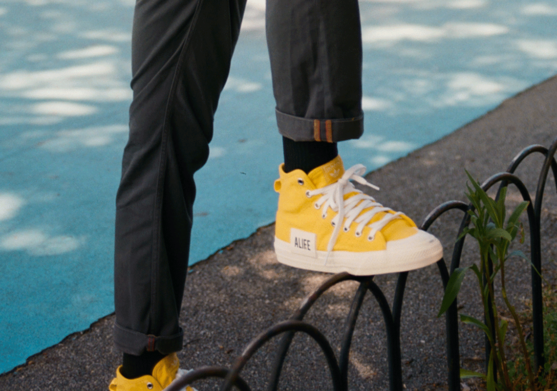 ALIFE adidas Nizza Hi Release Date | SneakerNews.com