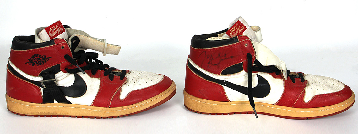 Michael Jordan Post Injury Air Jordan 1 Auction Info | SneakerNews.com