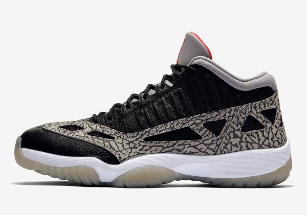 Air Jordan 11 Low IE Black Cement Release Date | SneakerNews.com