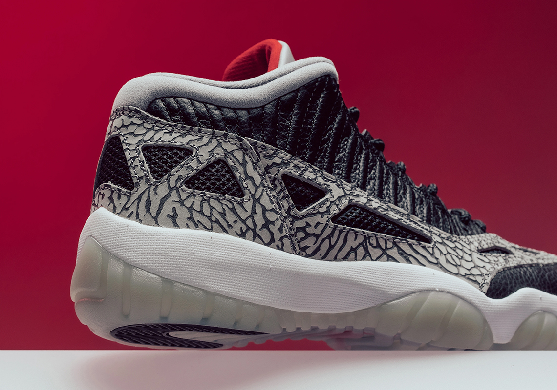 Air Jordan 11 Low IE Black Cement Store List | SneakerNews.com