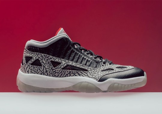 Where To Buy The Air Jordan 11 Low IE “Black Cement”