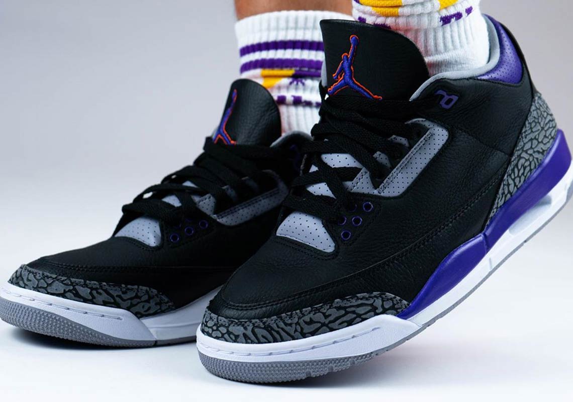 Air Jordan 3 Court Purple CT8532-050 Release Info | SneakerNews.com