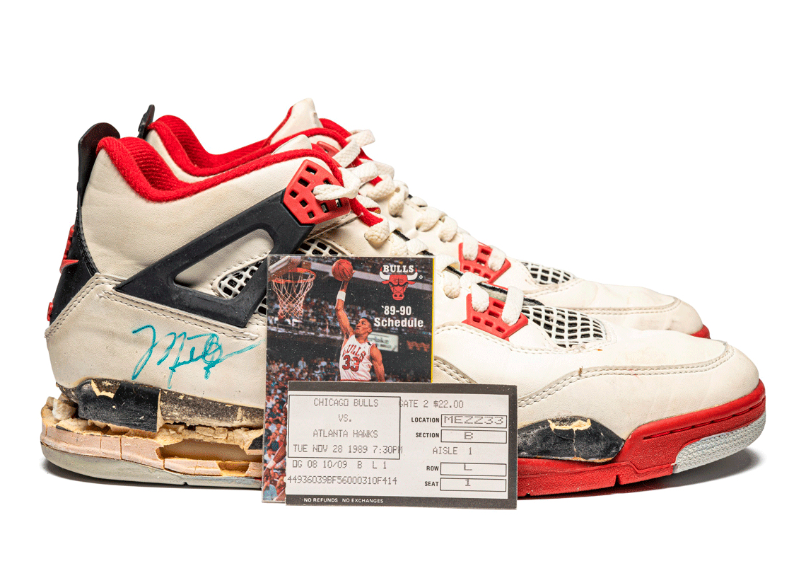 The Air Jordan 4: A Complete Sneaker History, Sneakers, Sports Memorabilia  & Modern Collectibles