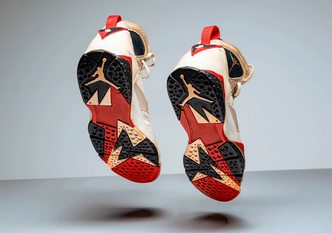 Air Jordan 7 Olympic Game Worn Original Air 2