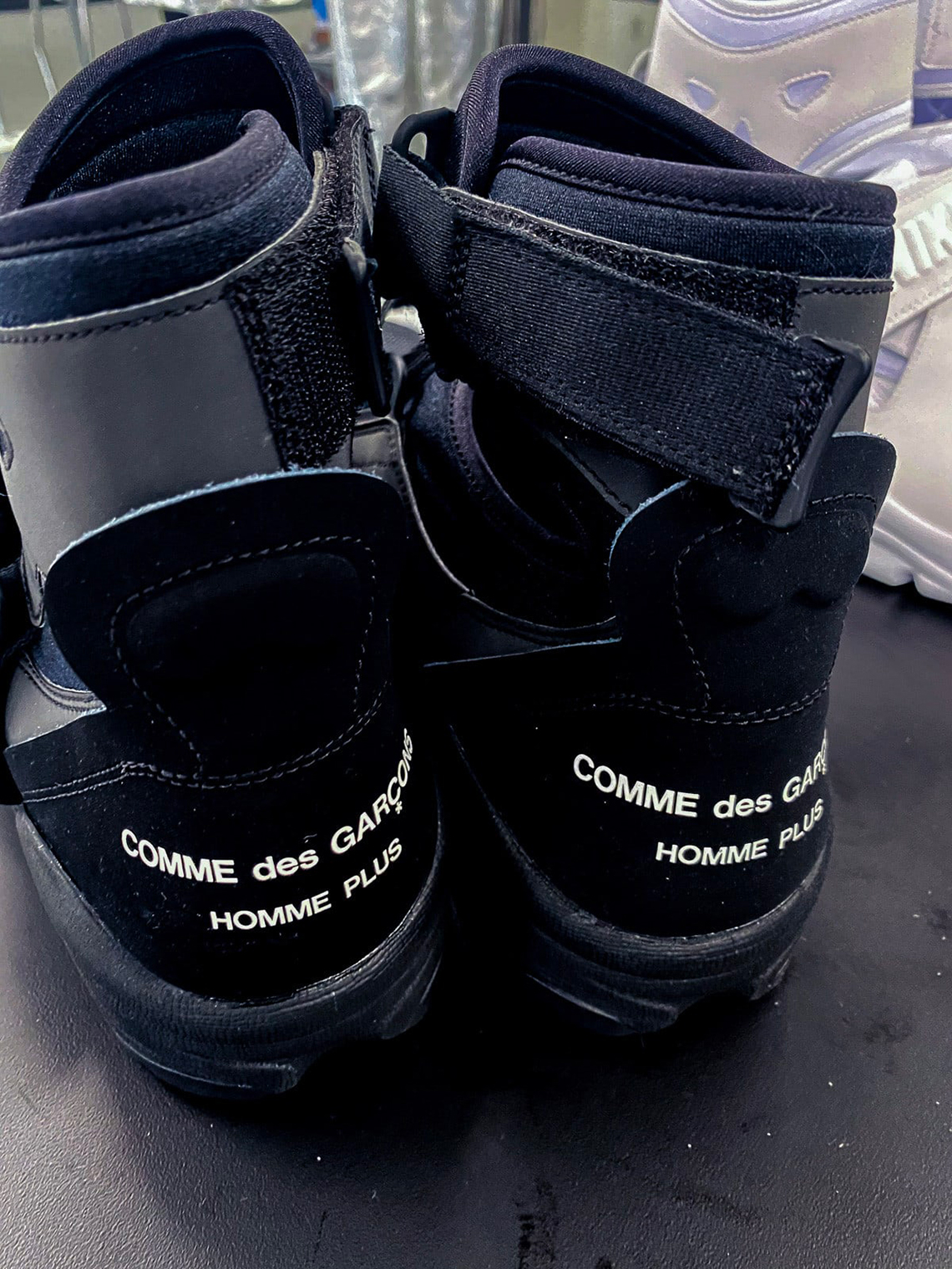 The Comme des Garçons x Nike Air Carnivore Collab Drops Soon