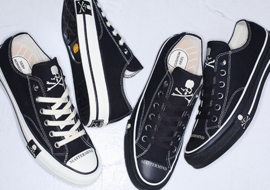 MASTERMIND Parades Their Skull And Crossbones Atop Two Converse Addict Chuck Taylors