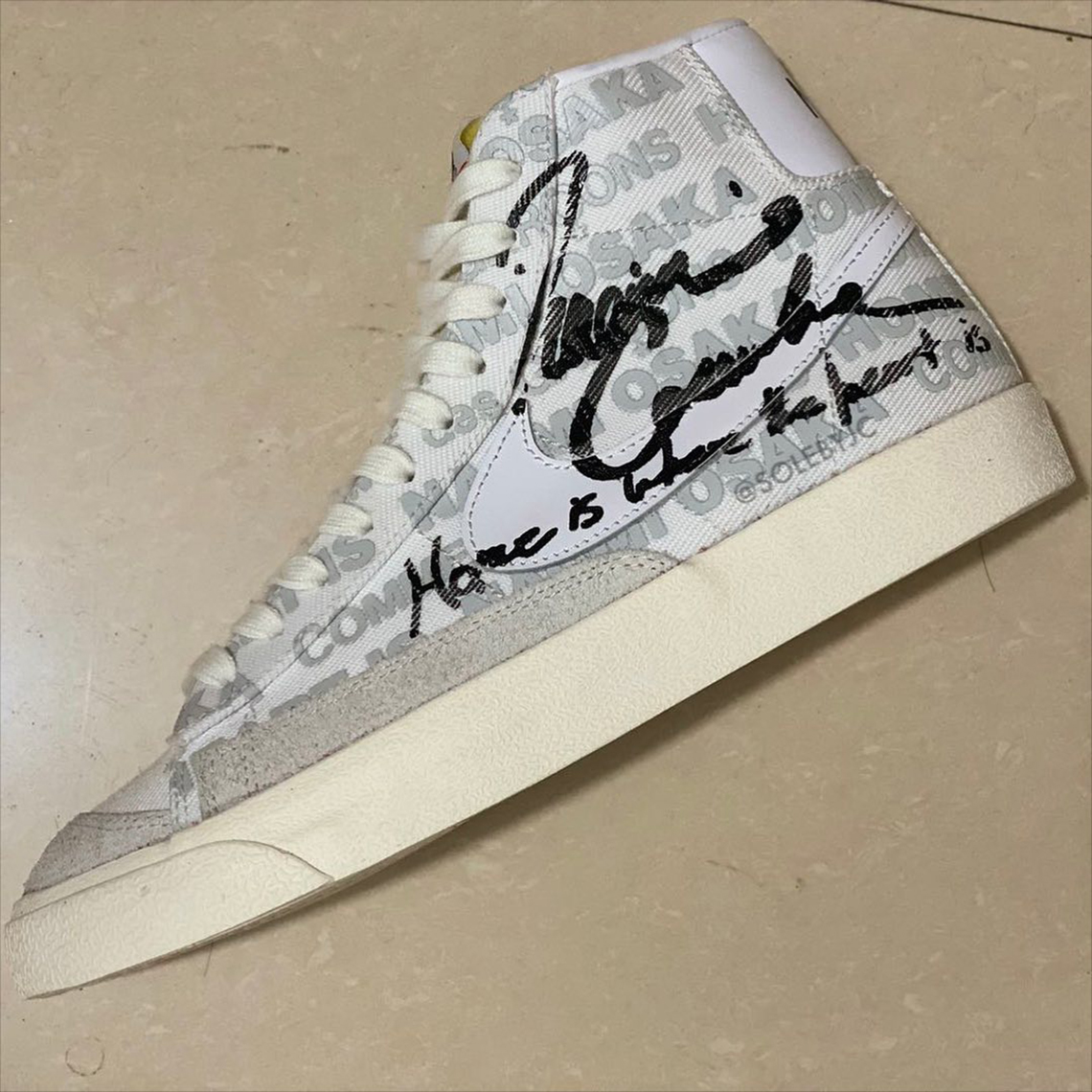 COMME des GARCONS Naomi Osaka Nike Blazer Mid Release Info