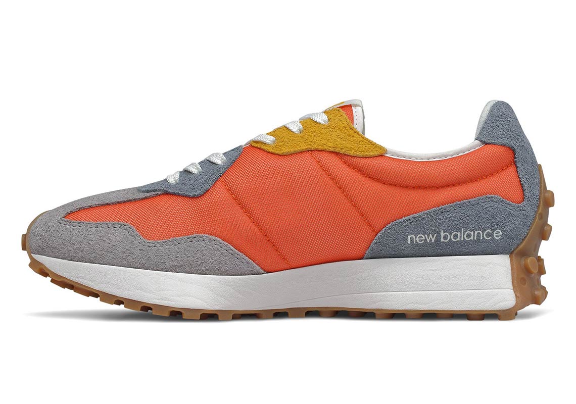 New Balance 327 Grey Orange Release Date | SneakerNews.com