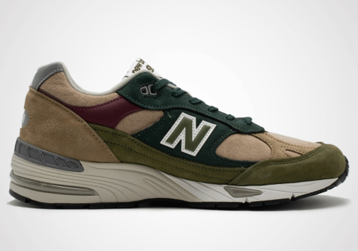 new balance 991 green