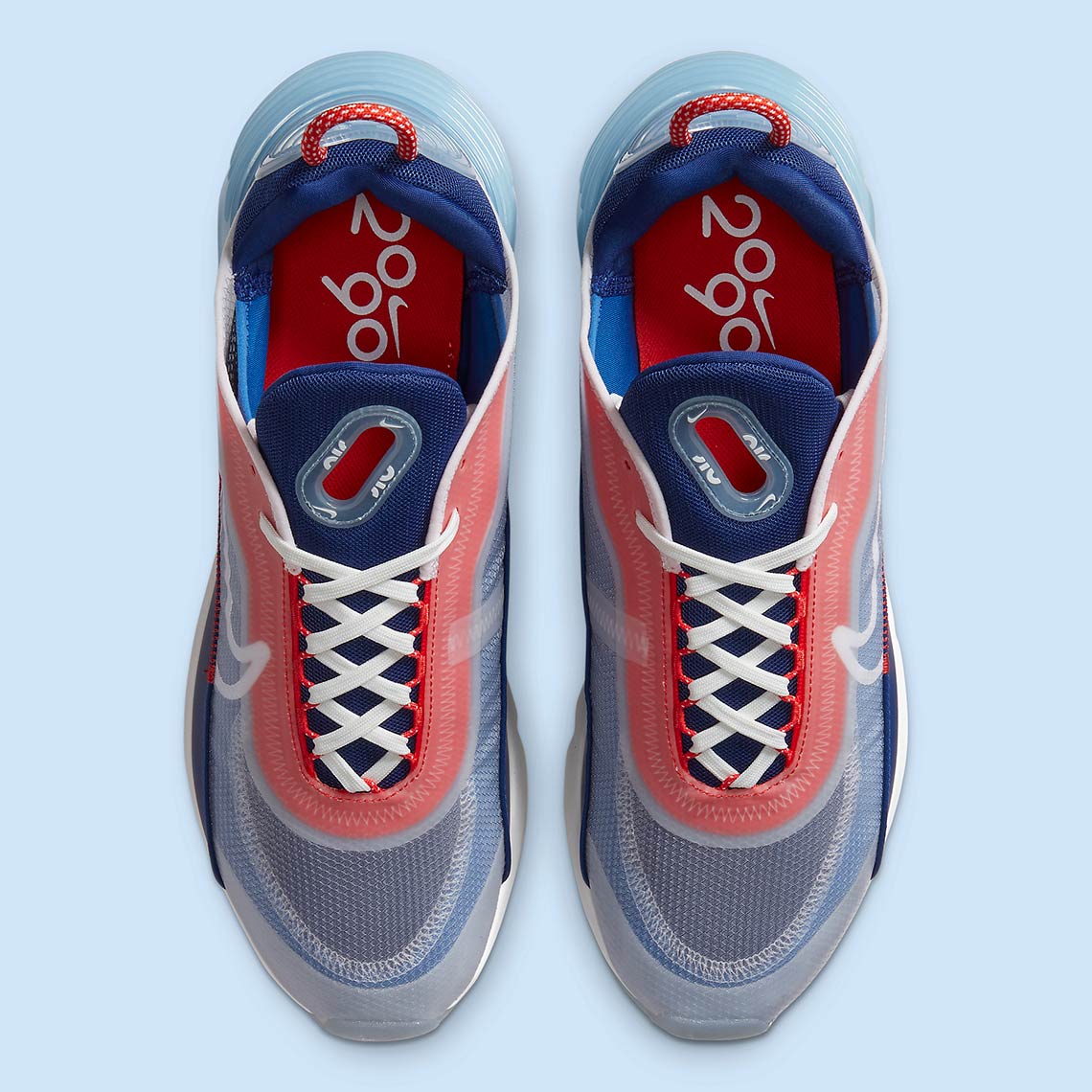 Nike Air Max 2090 Red Blue CT1091-101 Release Info | SneakerNews.com