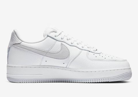 Nike Air Force 1 Craft White Grey CN2873-100 Release Info | SneakerNews.com