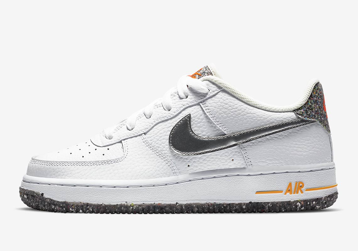 nike air force plateadas