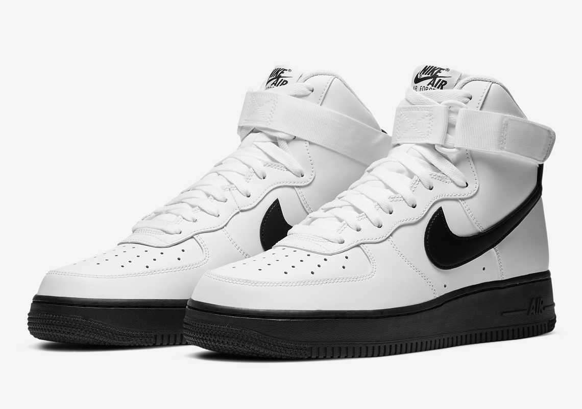 half black and white air force 1