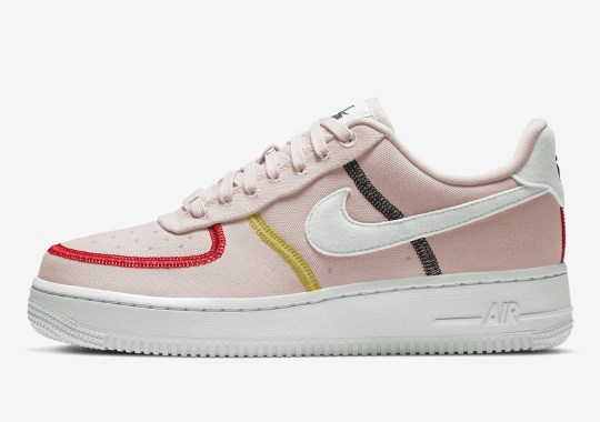 Nike Inverts The Air Force 1 Low WMNS With Soft Pink