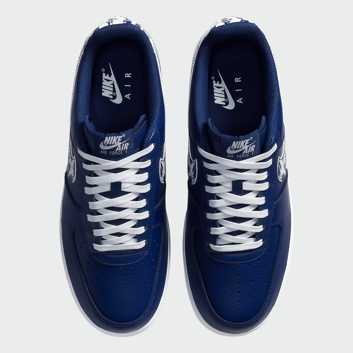 all navy blue air force ones