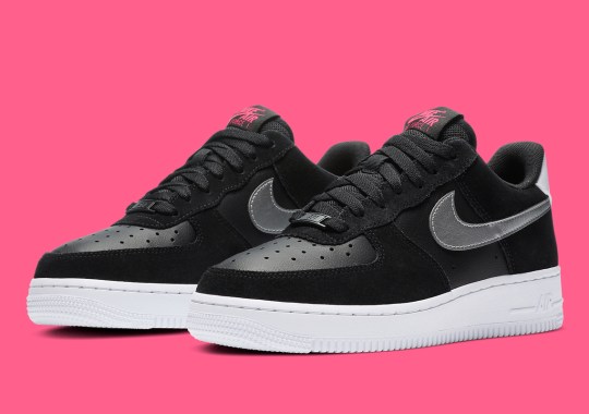 Pink And Silver Lands On This Nike Air Force 1 Low For Women