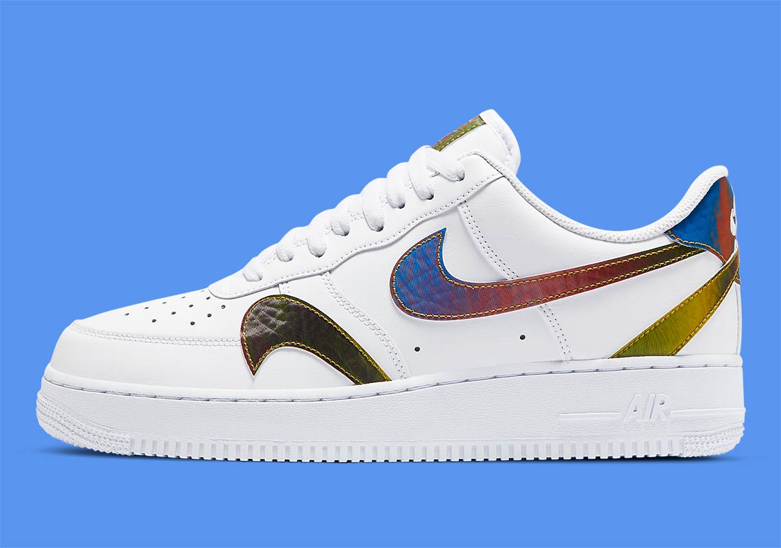 Nike Continues To Misplace Swooshes With This White Air Force 1