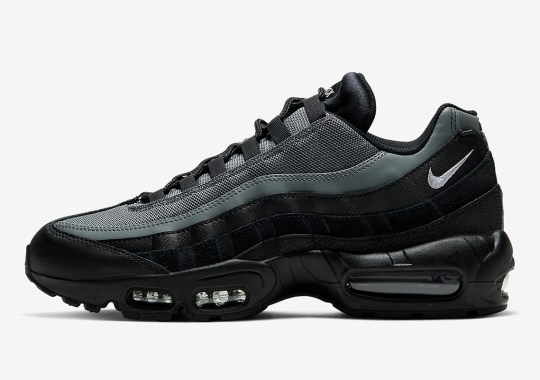 The Nike Air Max 95 Arrives In Black And Smoke Grey