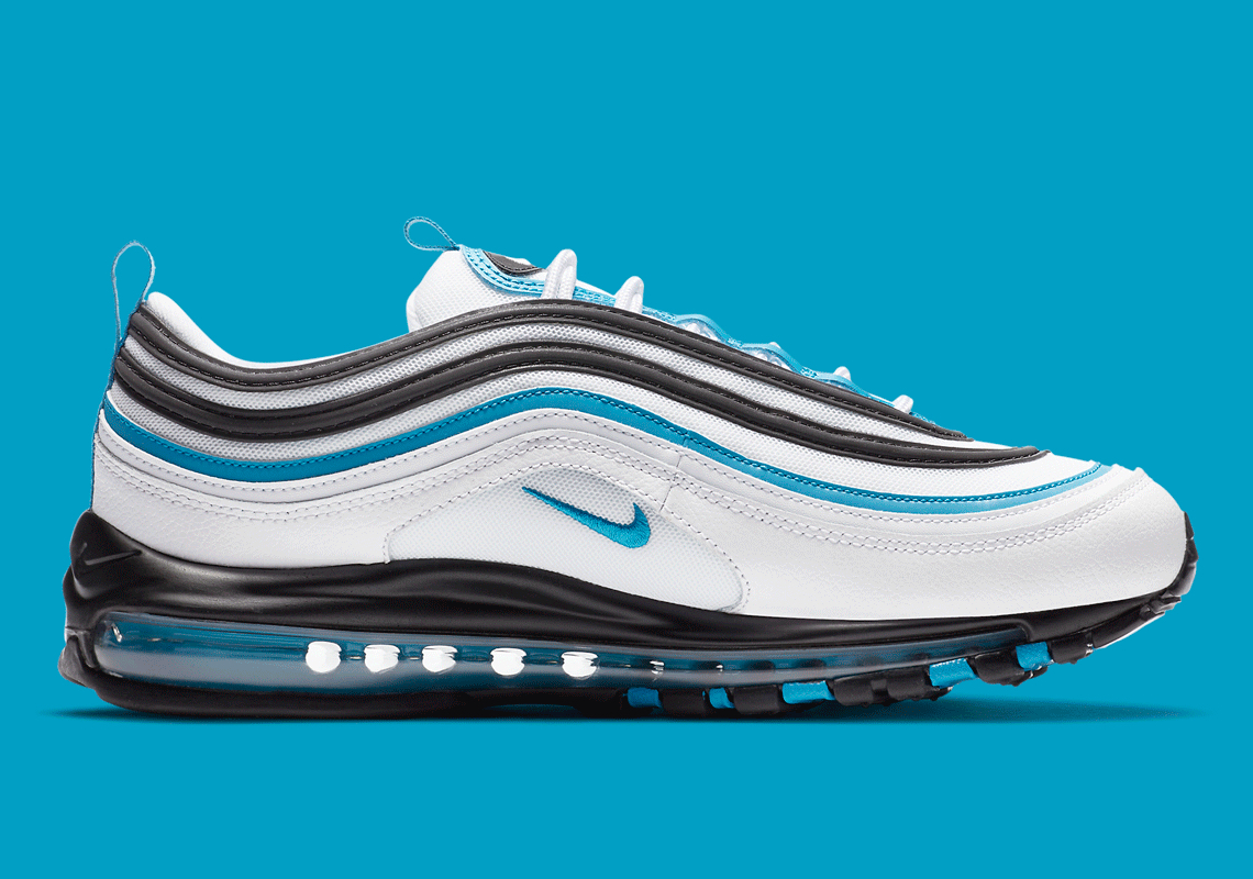 air max 97 white black laser blue