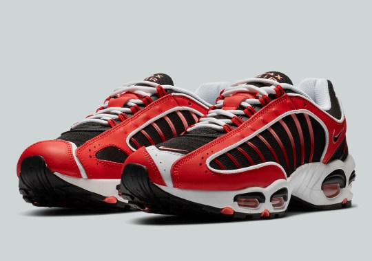 The Nike Air Max Tailwind IV Gets A Racy Black And Red -ah330