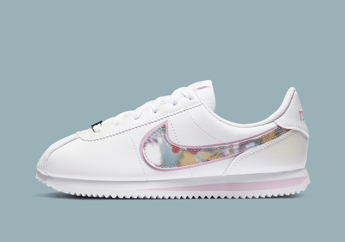 pastel blue nike cortez