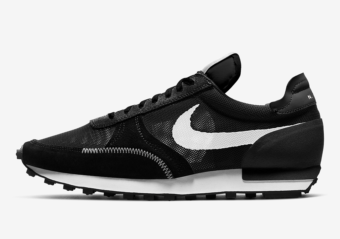 The Nike Daybreak Type Appears In A Sharp Black And White Mix