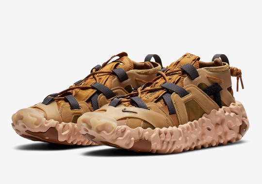 Official Images Of The Nike ISPA Overreact Sandal “Wheat”