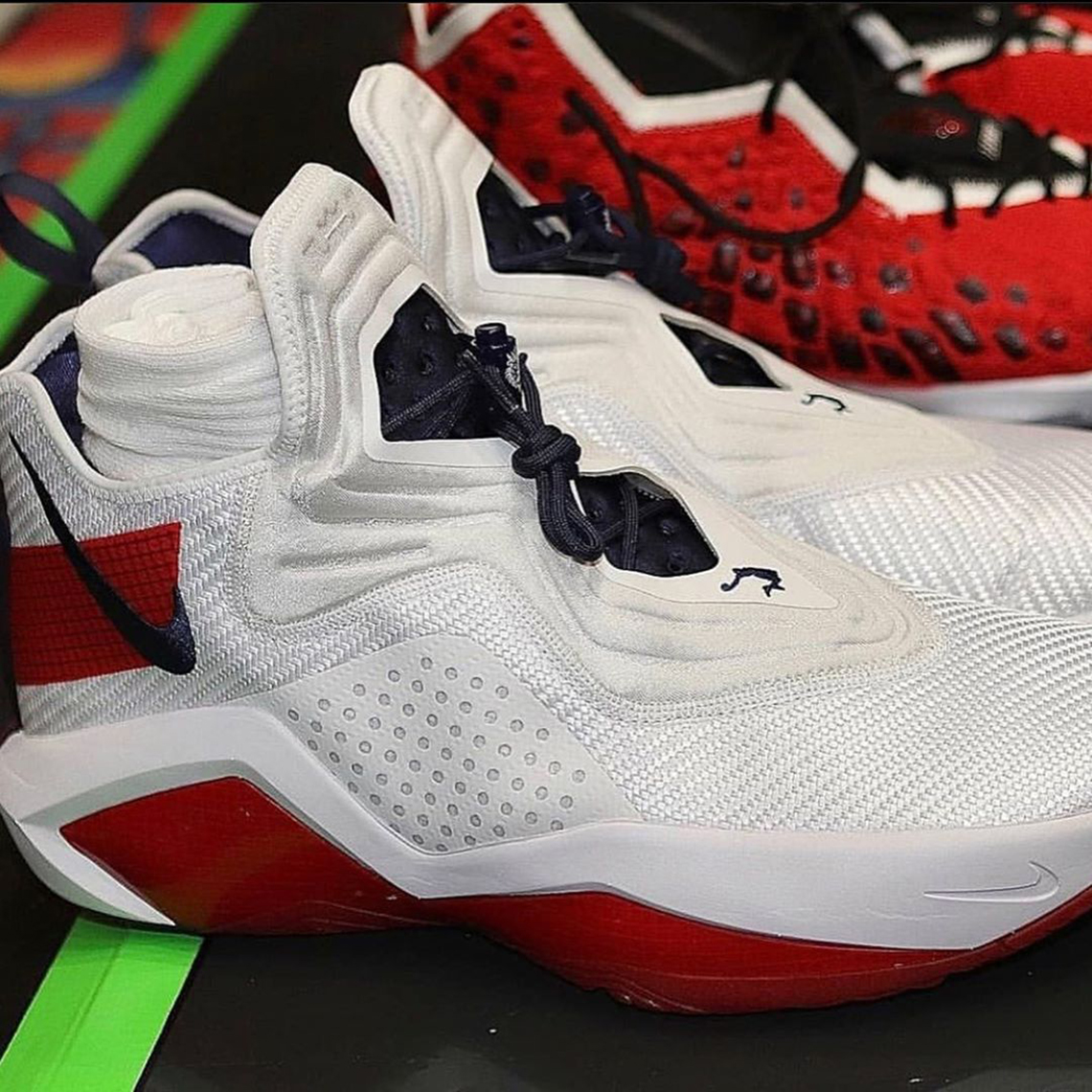 Nike Lebron 18 White Red Release Info 0
